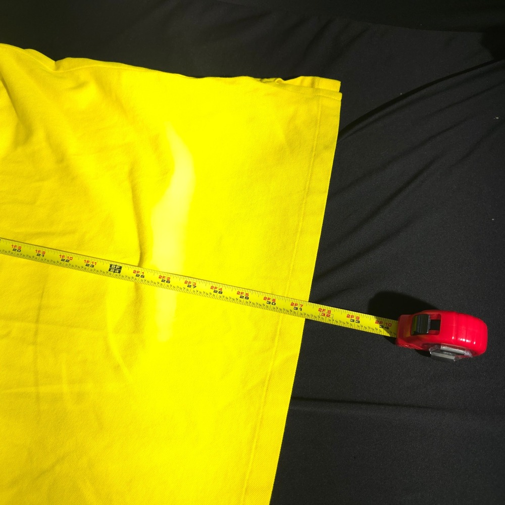 Polo Golf Ralph Lauren Polo Shirt Mens Large The Open Royal Troon Bright Yellow - Picture 3 of 11
